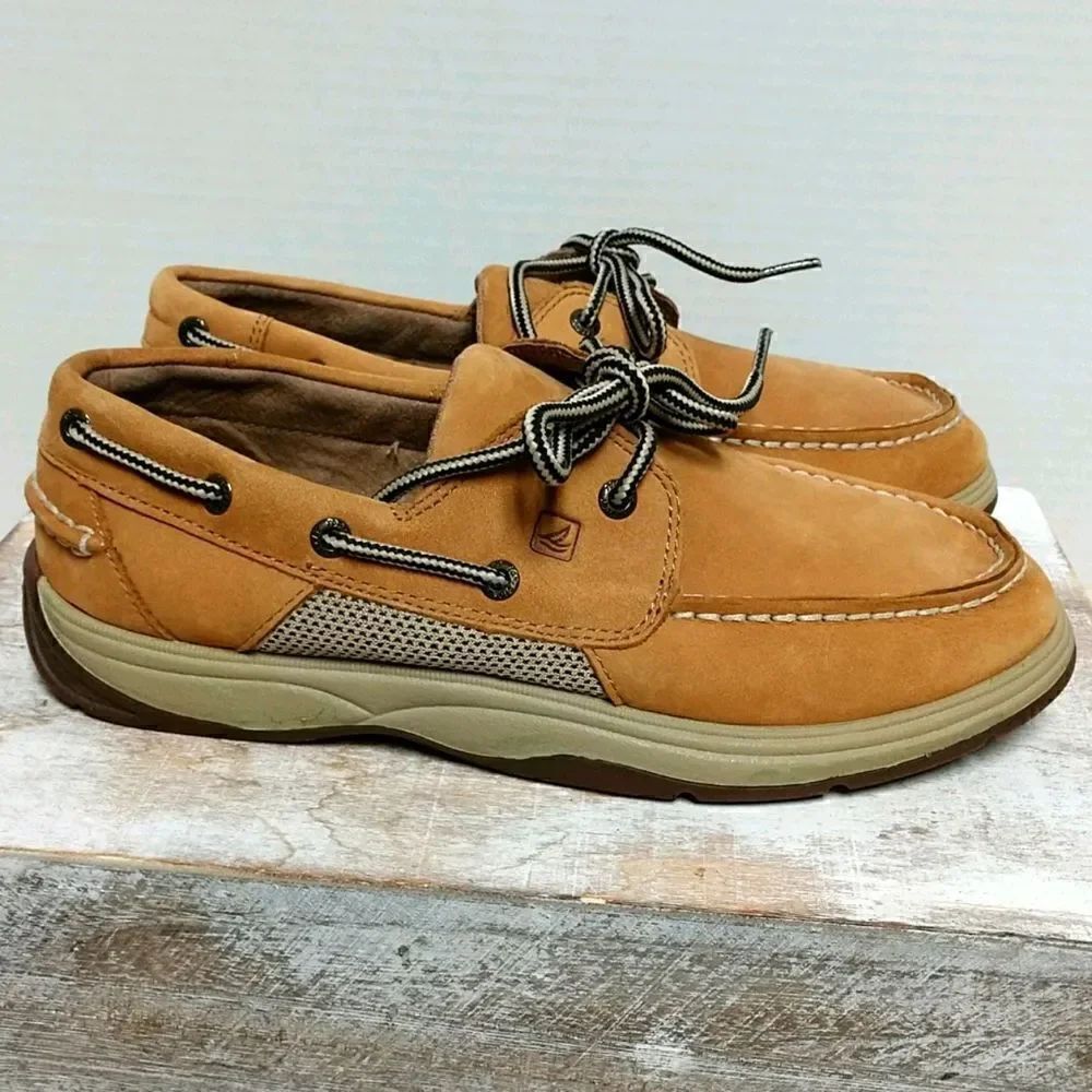👍 Sperry  Boat Shoes Y5 Women's 7 EU 37.5 . S3